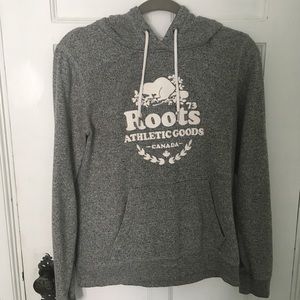 Roots Canada SIZE: M Sweatshirt, Salt & Pepper